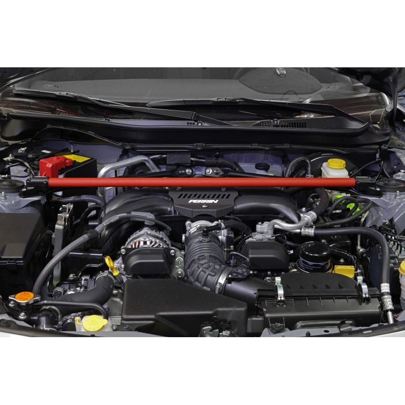 PERRIN 13-25 Subaru BRZ / Toyota GR86/86 / Scion FR-S Front Strut Brace – Red