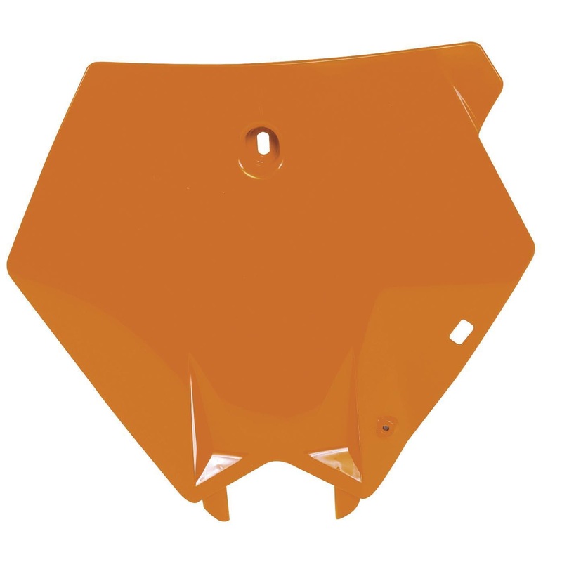 Polisport Front Number Plate – KTM Orange 8666400001