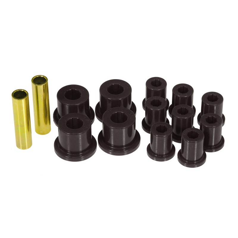 Prothane 76-86 Jeep CJ5/CJ7 Rear Spring & Shackle Bushings – Black