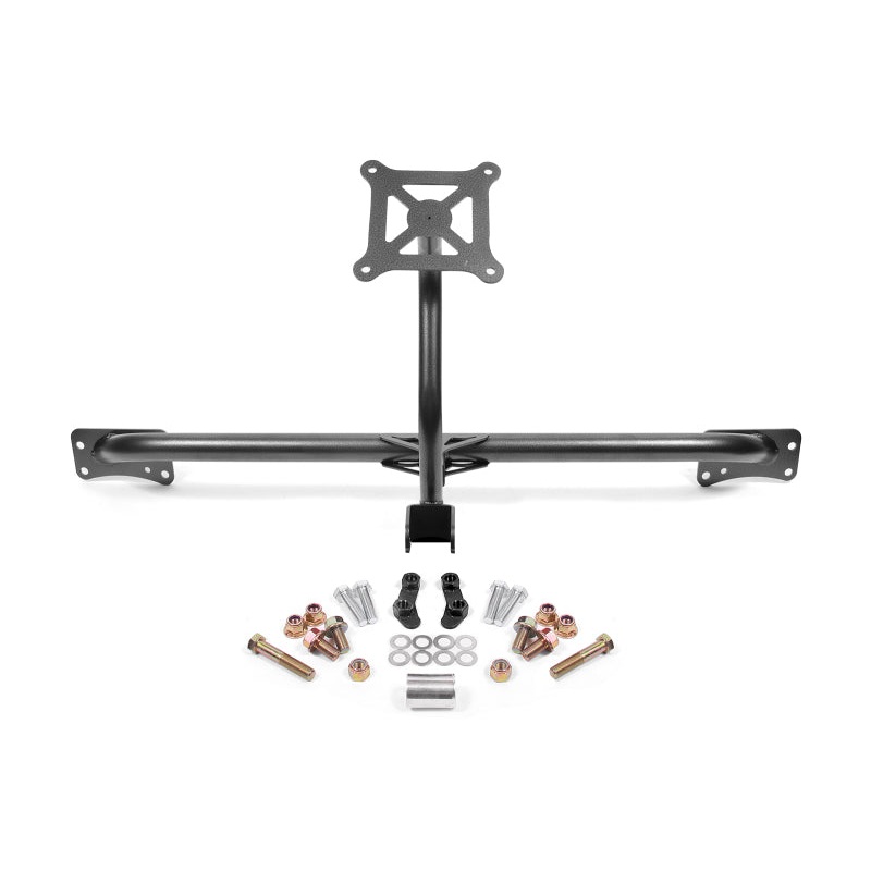 BMR 2015-2019 Ford Mustang Bolt-On Parachute Mount – Black Hammertone