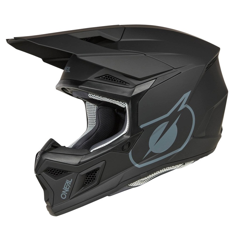 ONEAL 2025 3SRS SOLID HELMET – MATTE BLACK XS