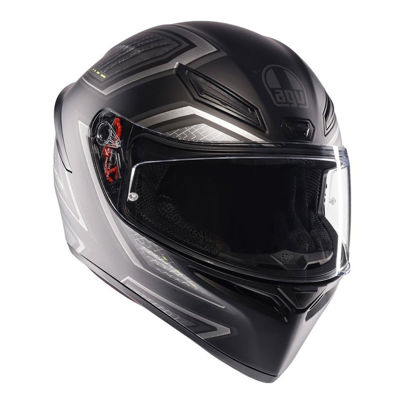 AGV K1 S SLING HELMET – MATT BLACK/GREY S