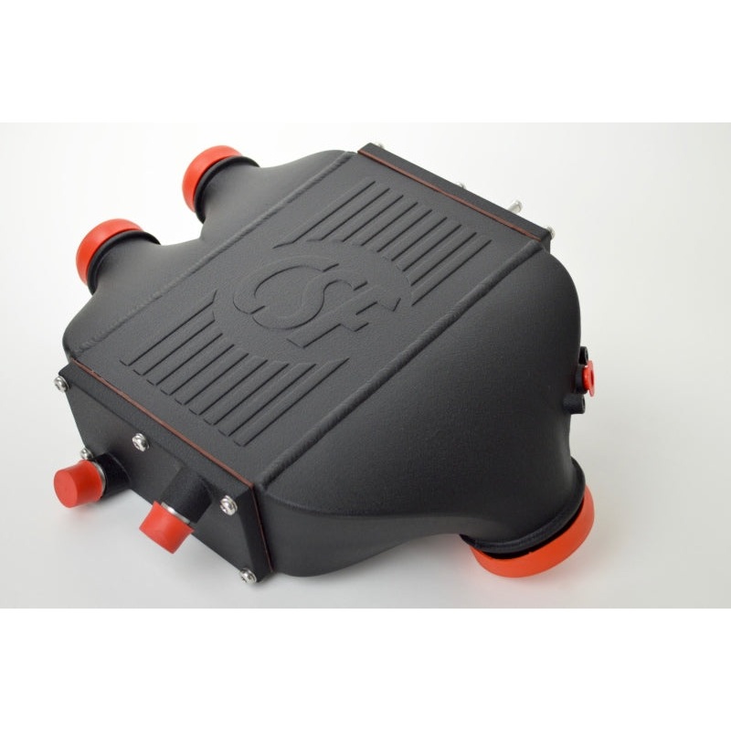 CSF 2014+ BMW M3/M4 (F8X) Top Mount Charge-Air-Cooler – Crinkle Black