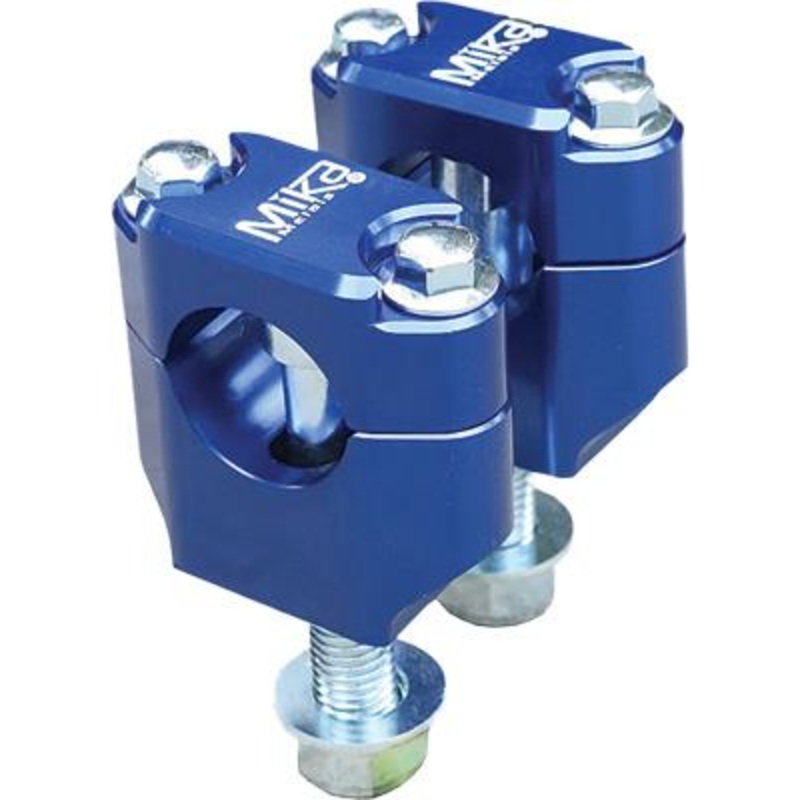 Mika Metals Universal Bar Mounts – 1 1/8in. – Blue BLUE MK-BU-118