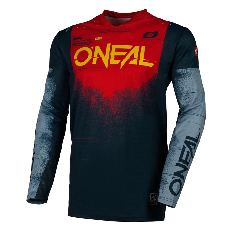 ONEAL 2026 HARDWEAR SWIPE JERSEY – NAVY BLUE/RED S