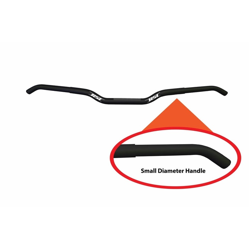 RSI Racing Slim Jim 7/8in Handlebar – Anodized Black T8-10R-SJ-BLK