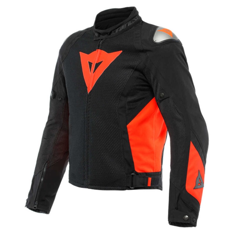 DAINESE ENERGYCA AIR TEXTILE JACKET – BLACK/FLUO-RED 50