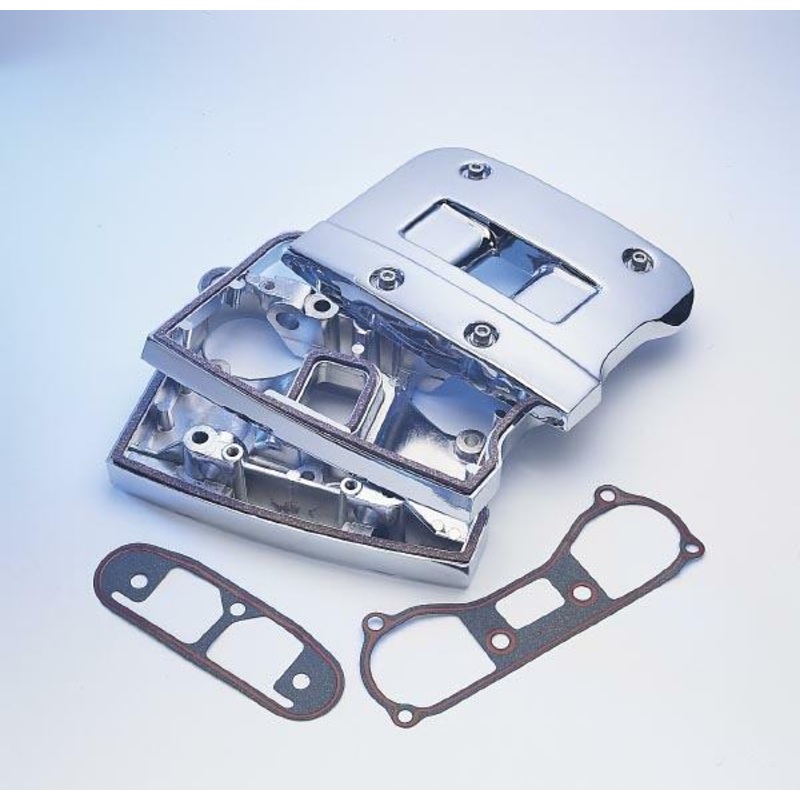 Drag Specialties Rocker Box Kit – Chrome 33-0082A-BXLB2