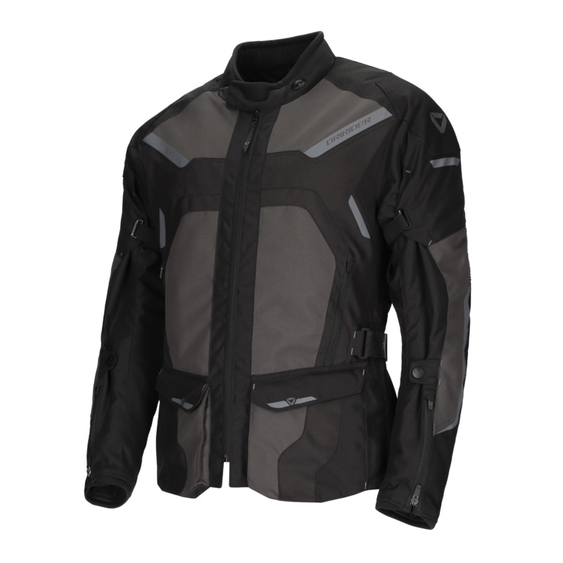 DRIRIDER APEX 6 JACKET – BLACK/GREY/LIGHT GREY S