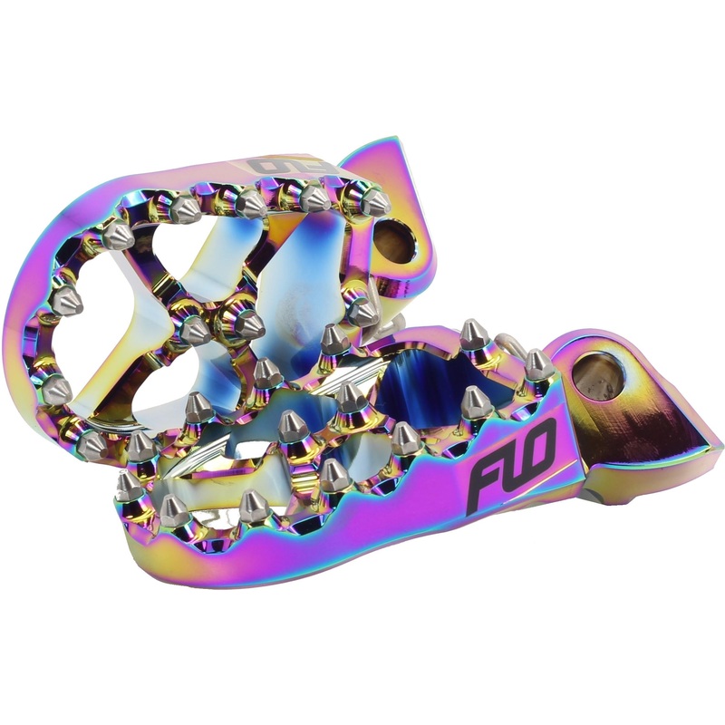 Flo Motorsports Pro Series Foot Pegs – Jet Fuel FPEG-793-2JET