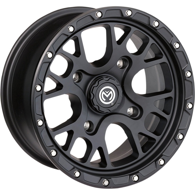 Moose Utility 545X Wheel – 14×7 – 4+3 Offset – 4/136 – Satin Black 0230-1095