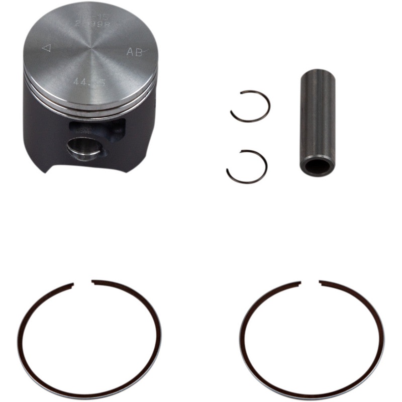 Vertex Cast Piston Kit  – Standard Bore 77.95mm, 14.1:1 High Compression 24509A