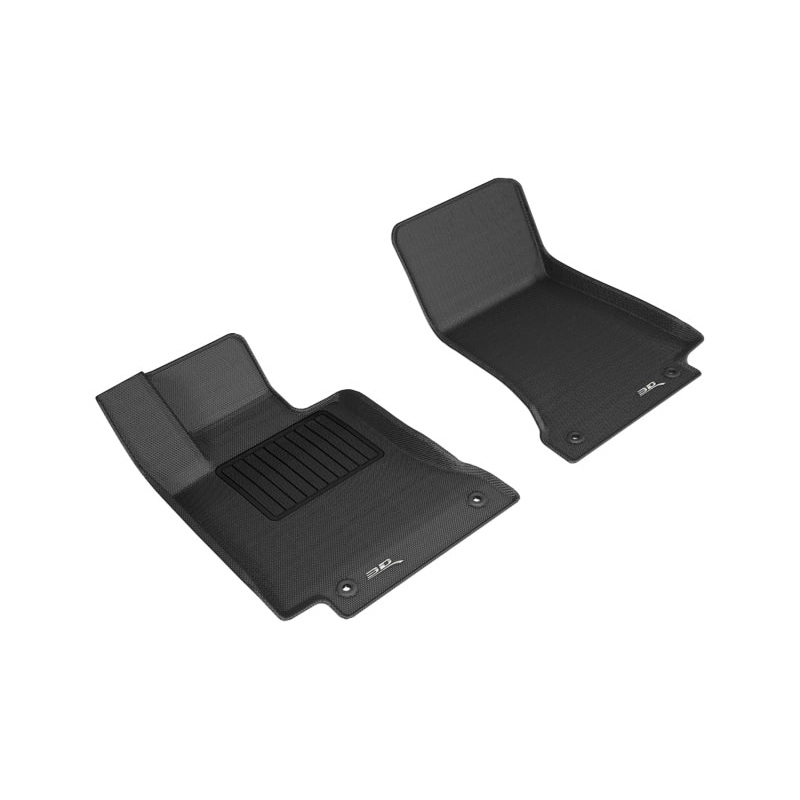 3D MAXpider 2015-2020 Mercedes Benz C-Class Sedan/Coupe W205/C205 Kagu 1st Row Floormat – Black