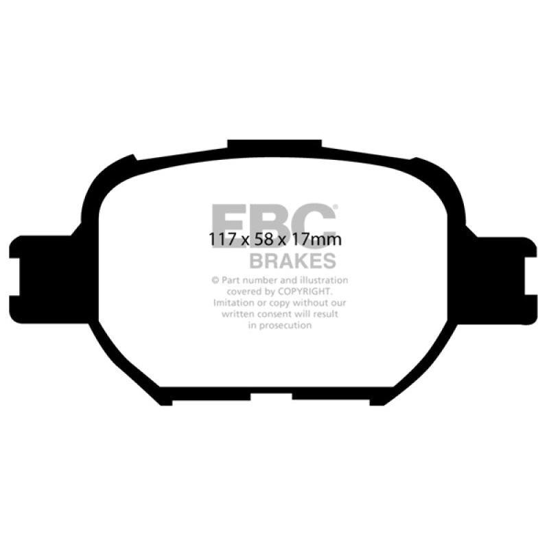 EBC 04-10 Scion TC 2.4 Yellowstuff Front Brake Pads
