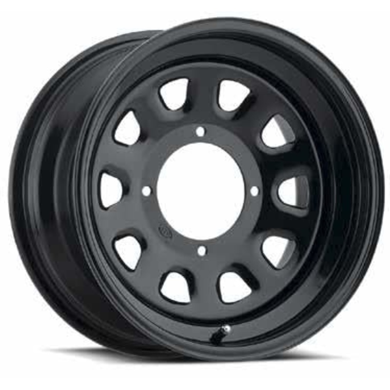 ITP Delta Steel Wheel – 12×7 – 4+3 Offset – 4/156 – Black 1222565014