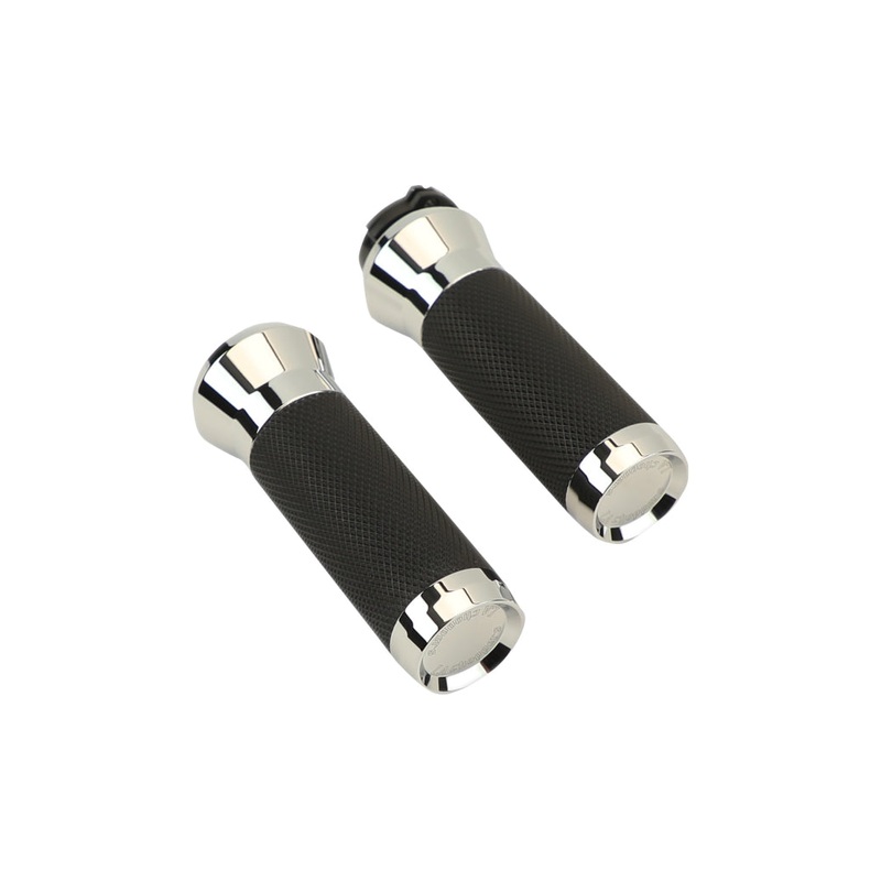 LA Choppers Grips – Cable – Chrome LA-7492-01