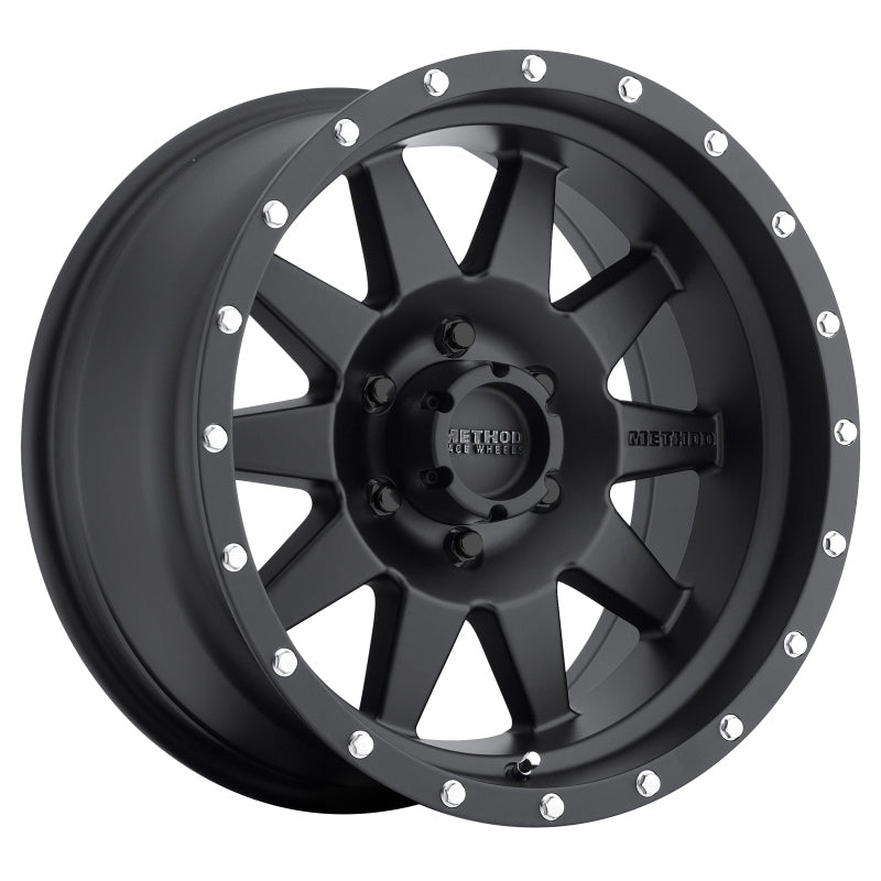 Method MR301 The Standard 17×8.5 0mm Offset 6×5.5 108mm CB Matte Black Wheel