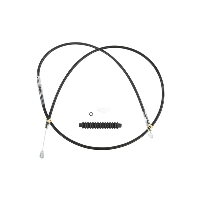Drag Specialties Alternative Length Black Vinyl High Efficiency Clutch Cable – 76in. 0652-2371