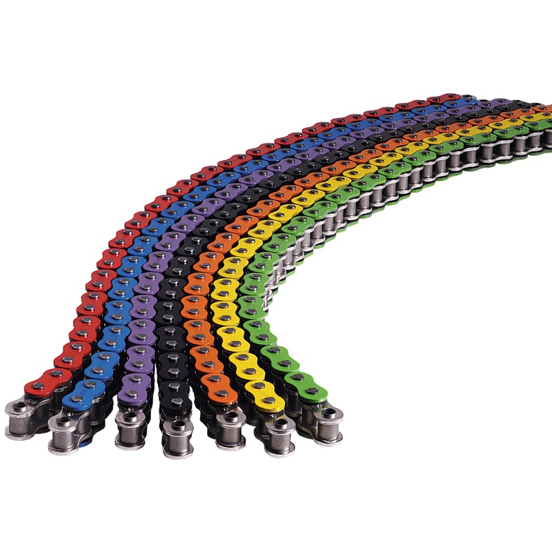 EK Chain 525 MVXZ2 Series X-Ring Chain – 120 Links – Orange 525MVXZ2-120/O