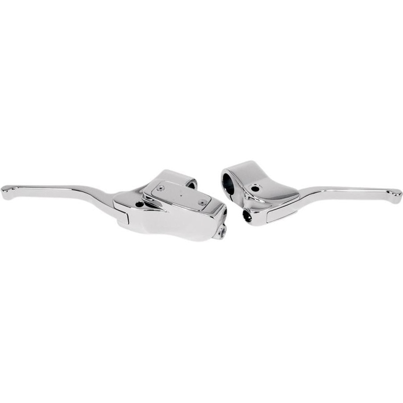 Hawg Halters Inc Billet Front Brake Assembly – 11/16in. Bore – Chrome HBMA-CS22