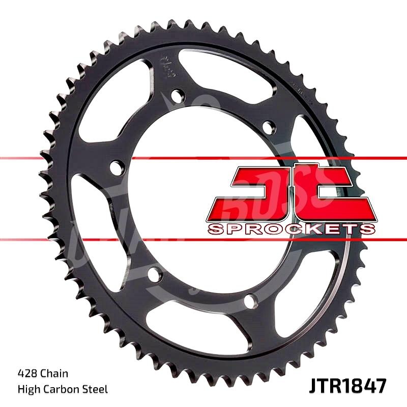 JT Sprockets 428 Rear Sprocket Steel JTR1847 47