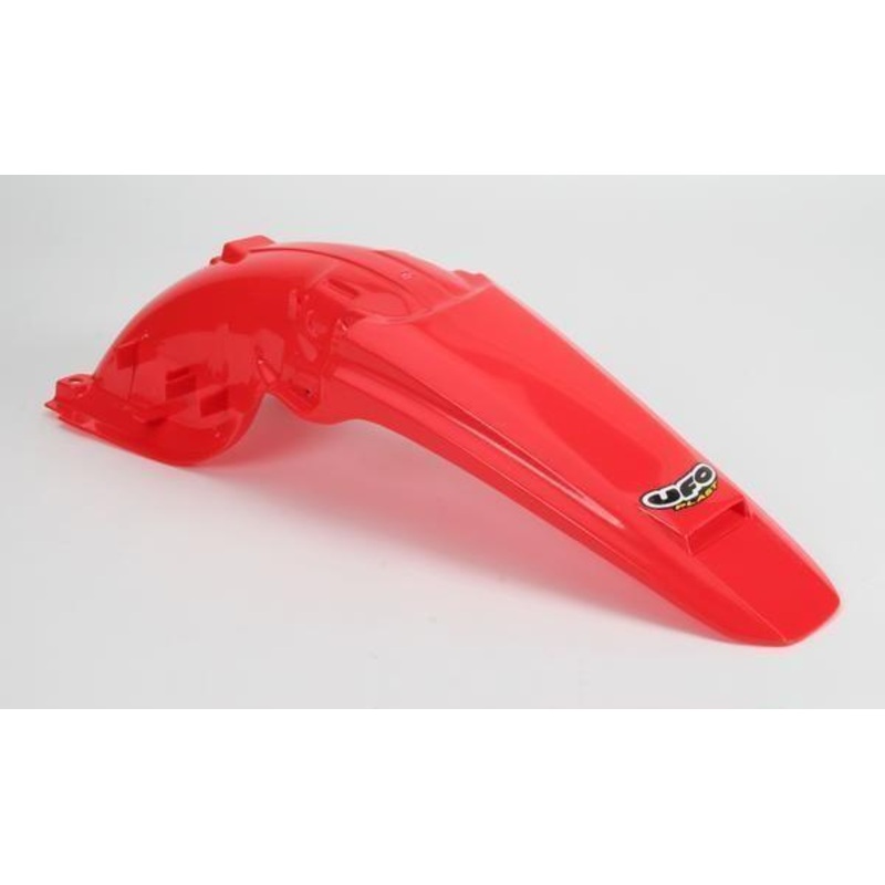 UFO Plastics Enduro Rear Fender with LED Light – Red HO04603-070