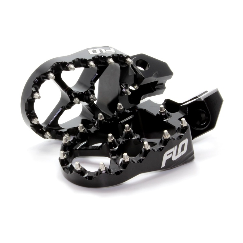 Flo Motorsports Pro Series Foot Peg – Black FPEG-796BLK