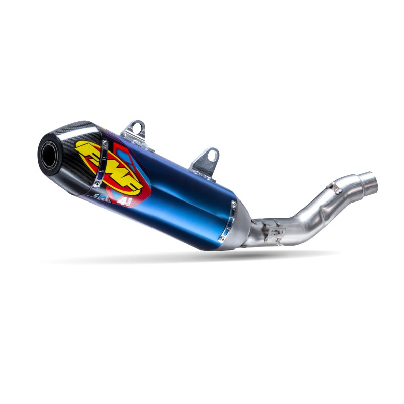 FMF Racing Anodized Titanium Factory 4.1 RCT Muffler w/Carbon Cap
