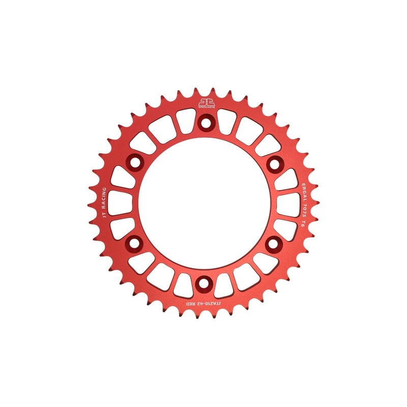 JT Sprockets Racelite Aluminium Rear Sprocket – 48T JTA210.48RED