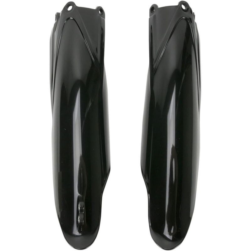 UFO Plastics Fork Slider Protectors – Black YA04814-001