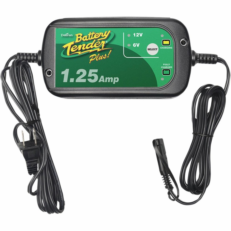 Battery Tender 1.25 Amp Selectable Charger 022-0211-DL-WH