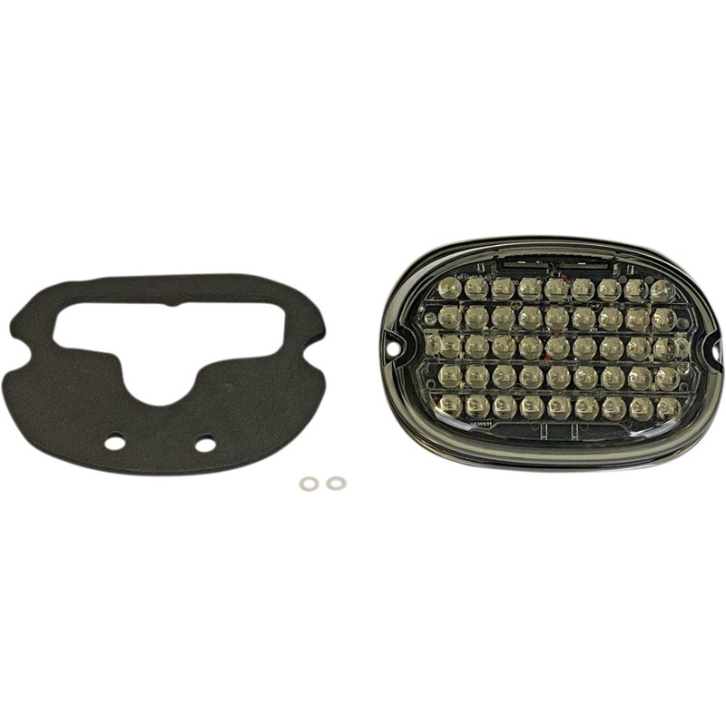 Custom Dynamics Low-Profile LED Taillight without License Plate Ilumination Window – Smoke Lens CD-TL-NW-S