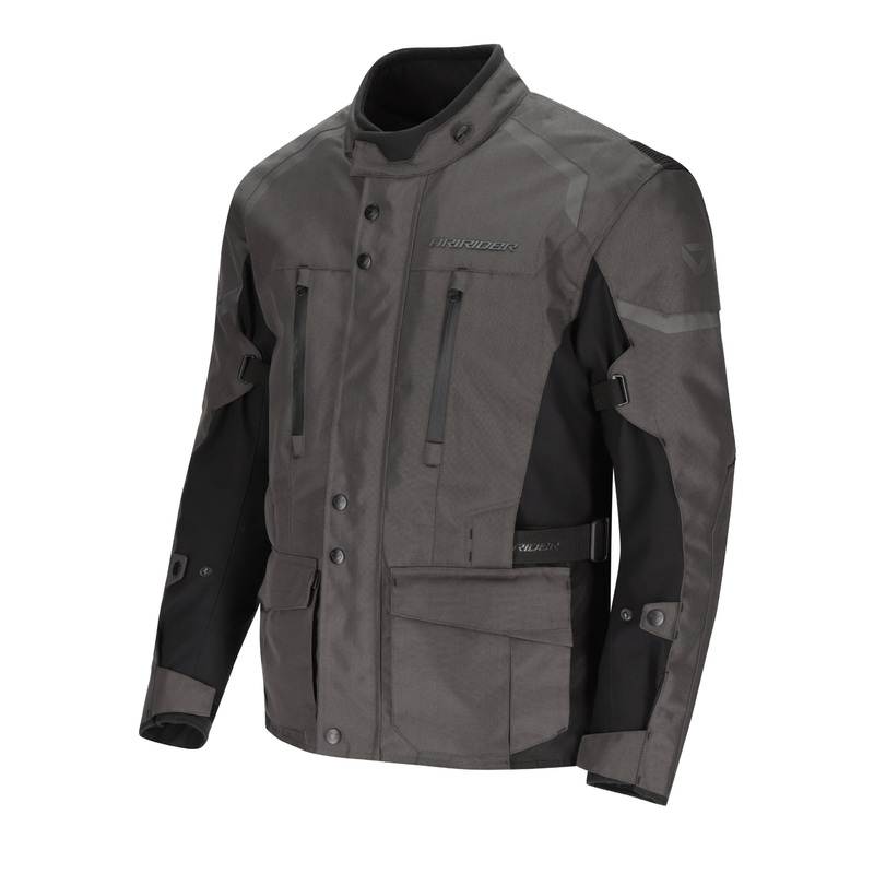 DRIRIDER COMPASS V JACKET – GREY/BLACK S
