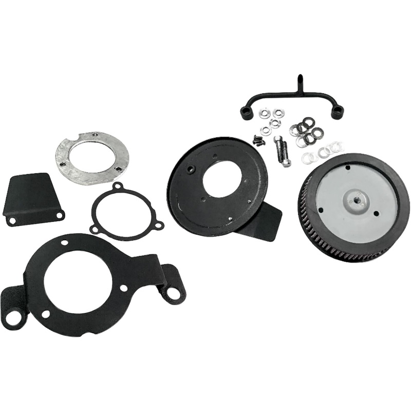 HardDrive M8 Hi Performance Air Cleaner Kit – Satin Black 120428