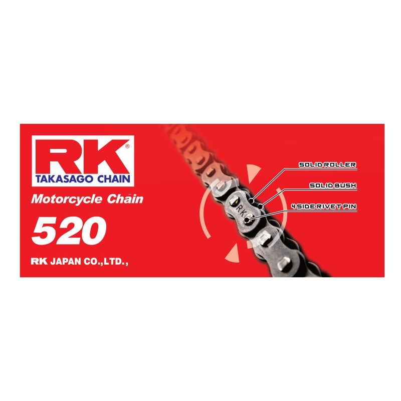 RK Chain 520-100 – Natural