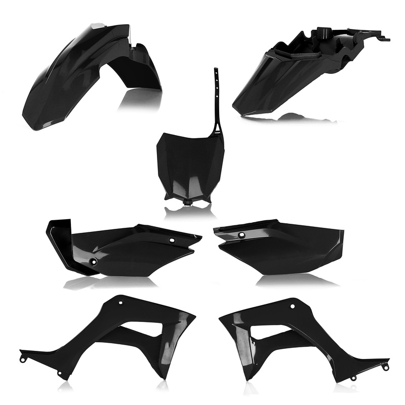Acerbis Full Plastic Kit – Black 2861930001