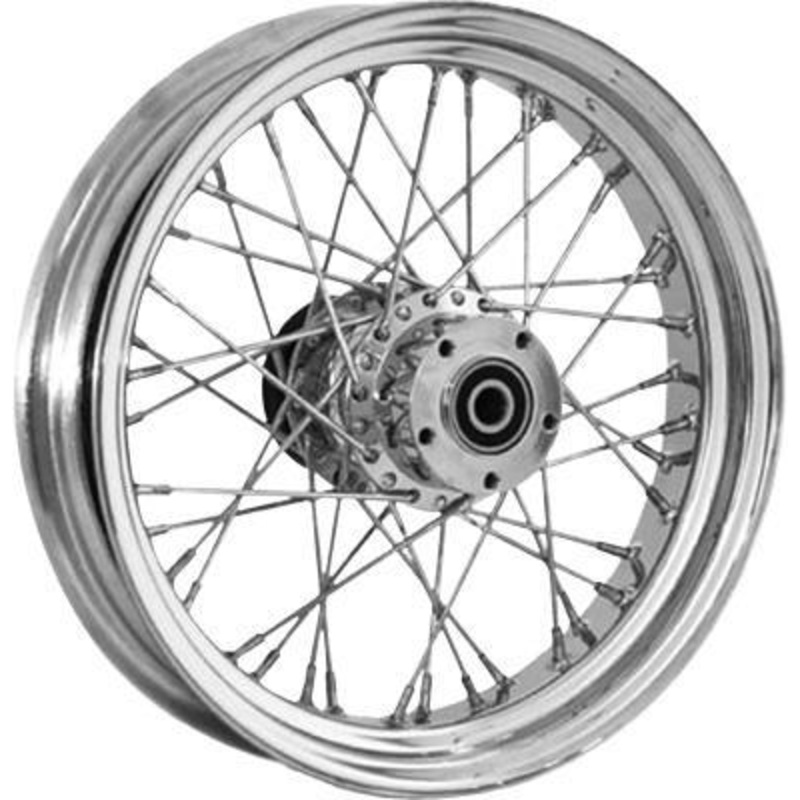 HardDrive Front 40 Spoke Disc Wheel (Single Disc) – 16×3.5in. 051-02421
