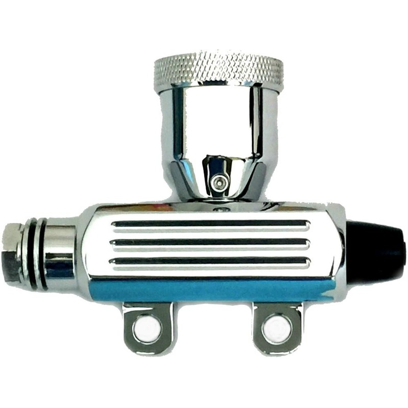 HardDrive Smooth Rear Master Cylinder – Chrome 062013