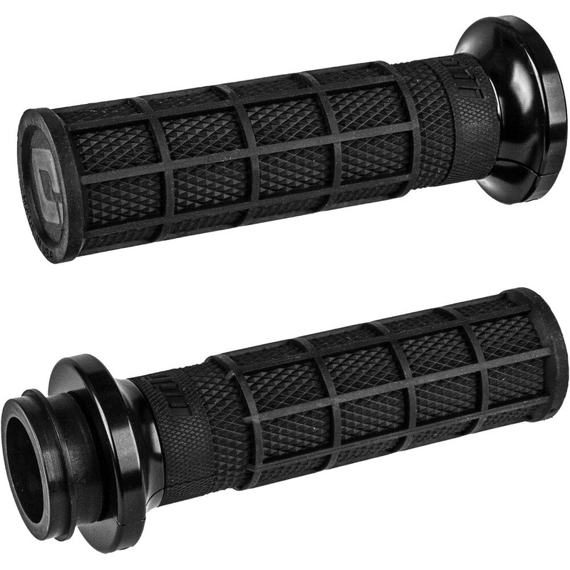 ODI Cable Throttle Lock-On Grip – Black/Black V31HCW-BB-B
