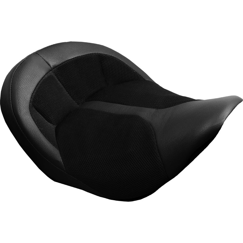 Danny Gray 830-0103 Big Ist Solo Air-2 Seat Flh/Flt `08-Up
