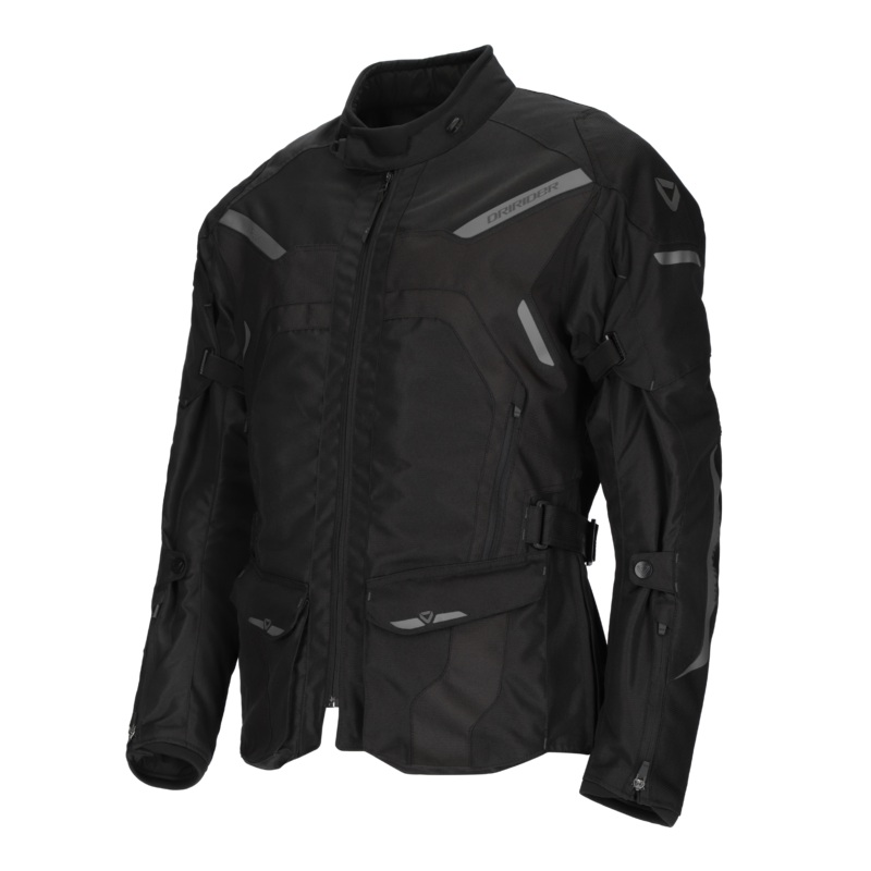 DRIRIDER APEX 6 JACKET – BLACK/BLACK S