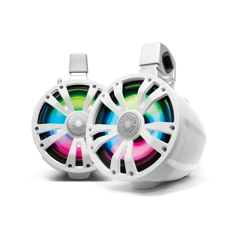 EcoXGear 63-9223 Extrmtower 2-Pk 8  Spkr 2 Non-Amplified Speakers Wht