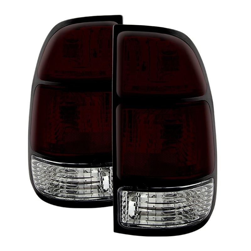Xtune 00-06 Toyota Tundra Acc Cab ONLY OEM Style Tail Lights Dark Red ALT-JH-TTU00-OE-RSM