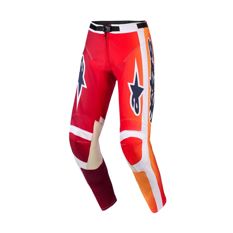 ALPINESTARS 2026 RACER PORTL PANTS – RED LIGHT GREY DARK GREY 28