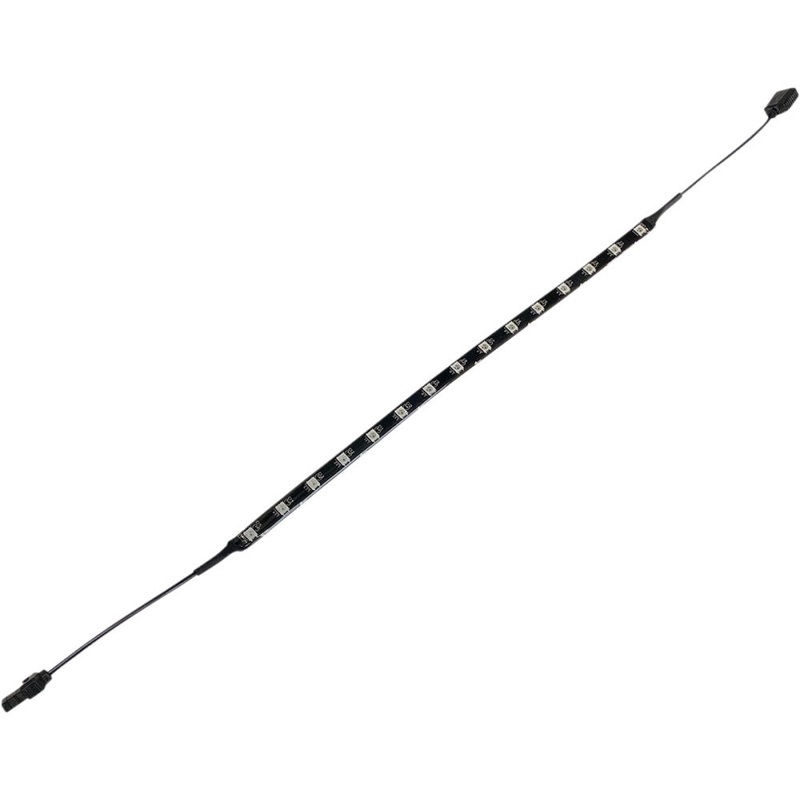 Custom Dynamics ProGlow Color-changing LED Accent Light Strips – 15 LEDs – 12in. Mounting Surface PG-LED-15