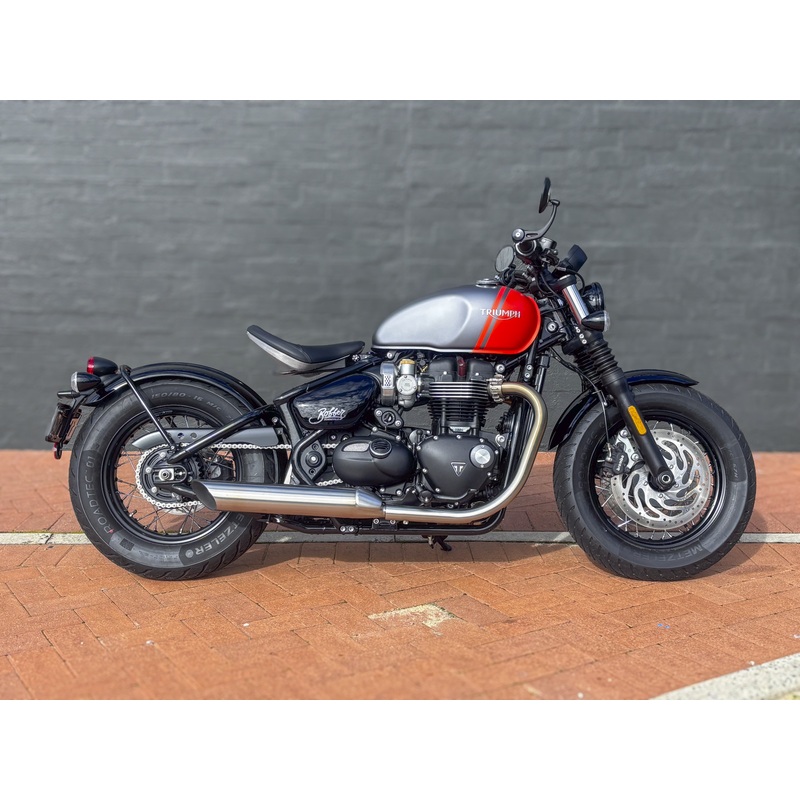 DEALER DEMO MY25 TRIUMPH BONNEVILLE BOBBER 1200 $21,990* Excl Gov Charges