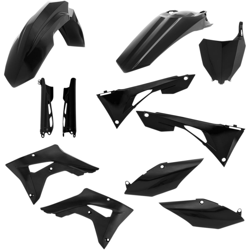Acerbis Full Plastic Kit – Black 2736260001