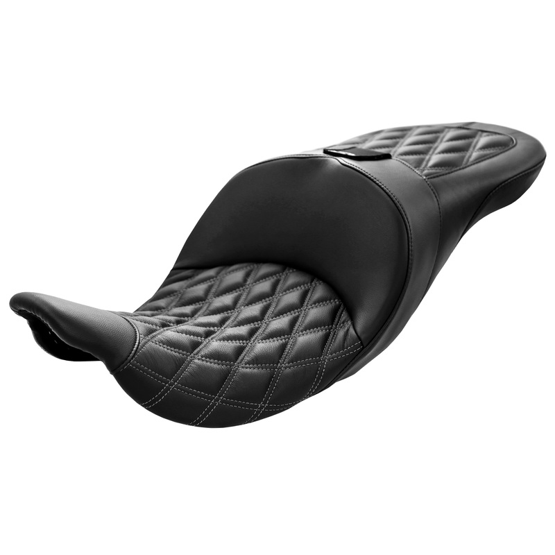 Danny Gray 830-0161 Tourist Tall 2-Up Leather Diamond Stitch Flh/Flt `08-Up