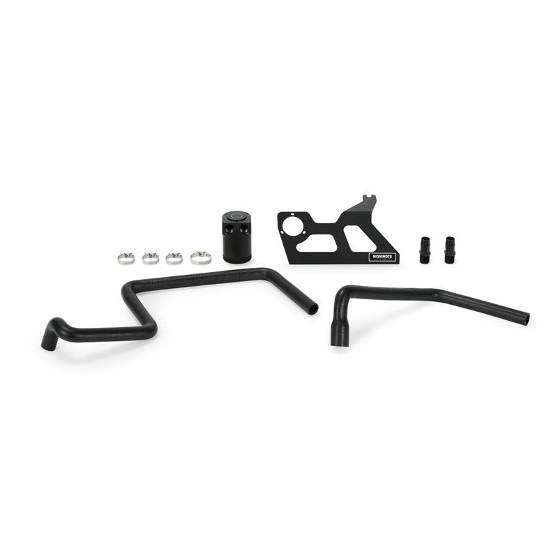 Mishimoto 07-11 Jeep Wrangler JK Baffled Oil Catch Can – Black