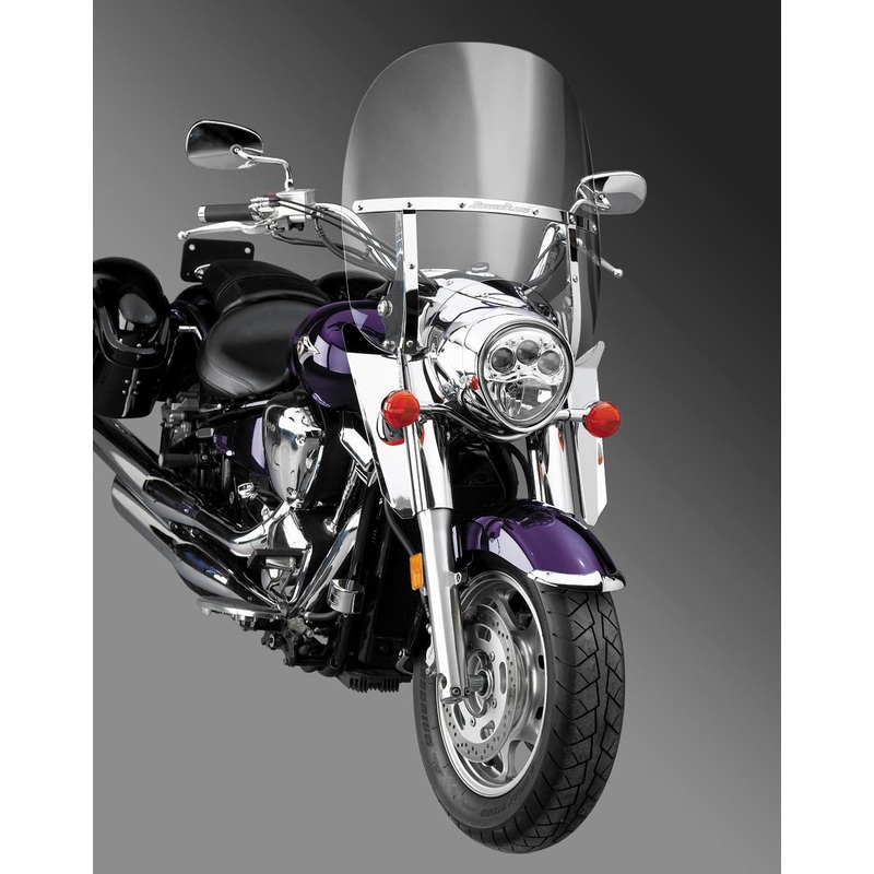 National Cycle SwitchBlade 2-Up Windshield – Clear N21103